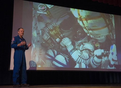 Astronaut Ricky Arnold at GSFC