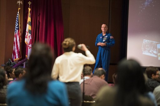 Astronaut Ricky Arnold at GSFC