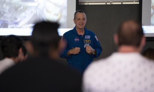 Astronaut Ricky Arnold at University of Maryland