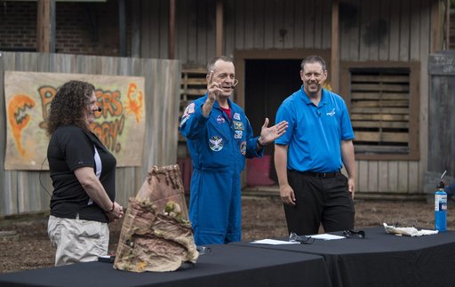 Astronaut Ricky Arnold at Six Flags America