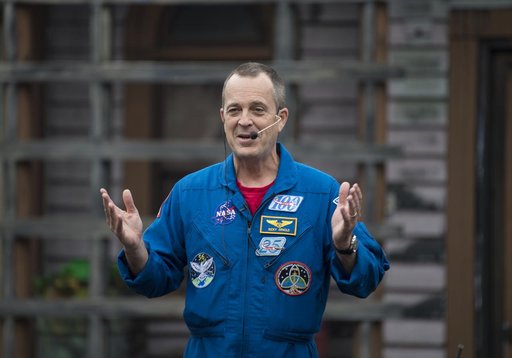 Astronaut Ricky Arnold at Six Flags America