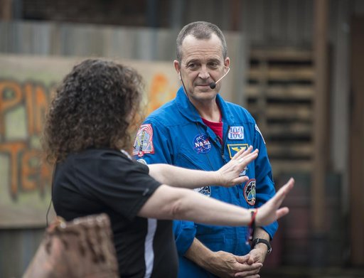 Astronaut Ricky Arnold at Six Flags America
