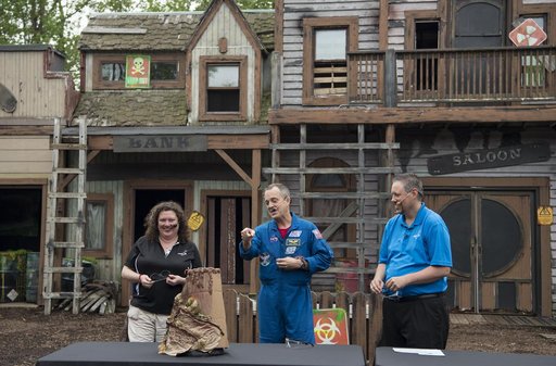 Astronaut Ricky Arnold at Six Flags America