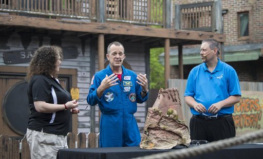 Astronaut Ricky Arnold at Six Flags America