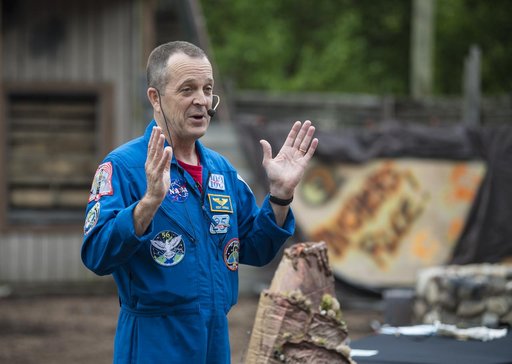 Astronaut Ricky Arnold at Six Flags America