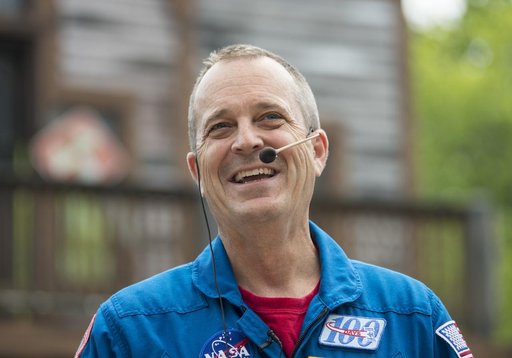 Astronaut Ricky Arnold at Six Flags America