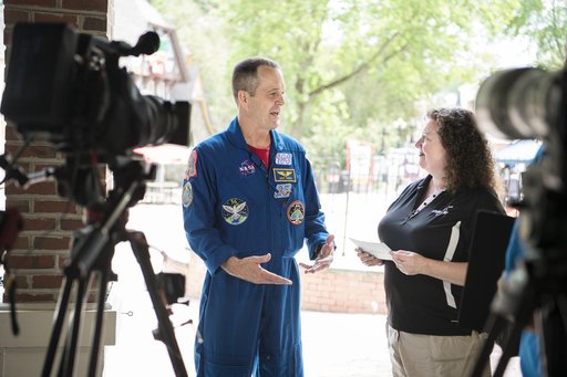 Astronaut Ricky Arnold at Six Flags America