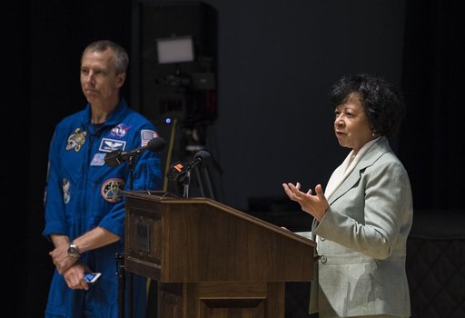 Astronaut Drew Feustel Visits NOVA Community College