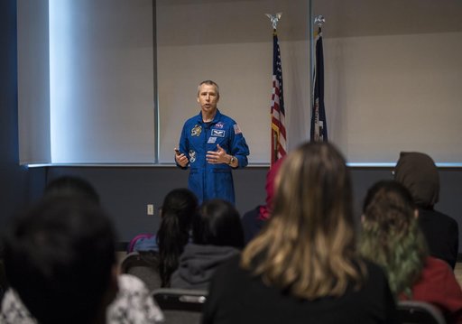 Astronaut Drew Feustel Visits NOVA Community College