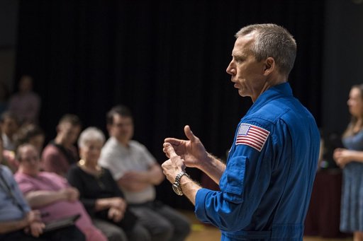 Astronaut Drew Feustel Visits NOVA Community College