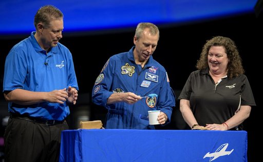 Astronaut Drew Feustel at NASM