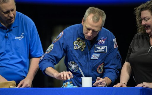 Astronaut Drew Feustel at NASM