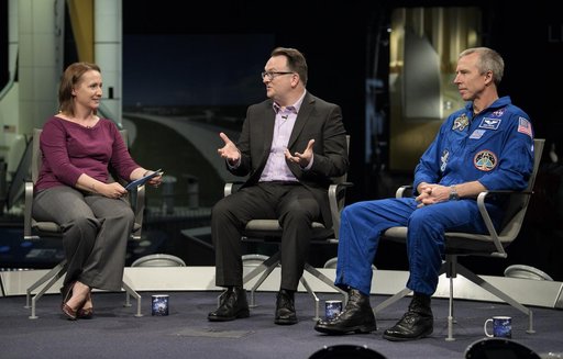 Astronaut Drew Feustel at NASM