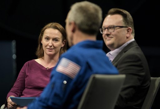 Astronaut Drew Feustel at NASM