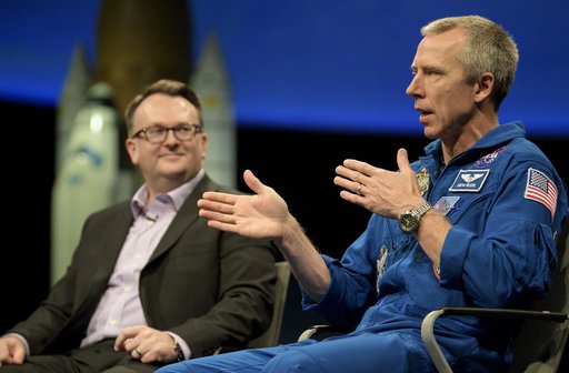 Astronaut Drew Feustel at NASM