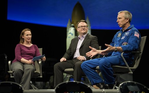 Astronaut Drew Feustel at NASM