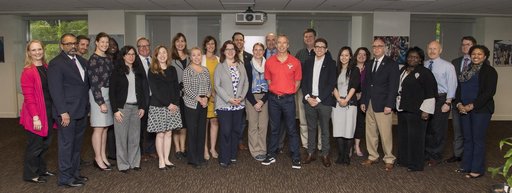 Astronaut Drew Feustel at NASA Headquarters