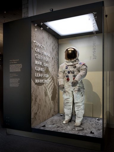 Armstrong Apollo 11 Spacesuit Unveiling