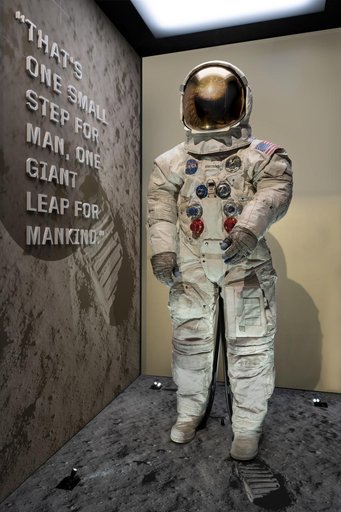 Armstrong Apollo 11 Spacesuit Unveiling