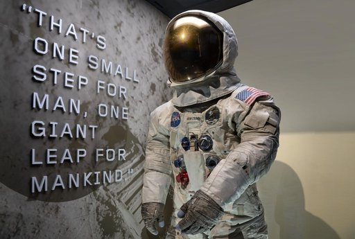 Armstrong Apollo 11 Spacesuit Unveiling