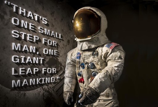 Armstrong Apollo 11 Spacesuit Unveiling