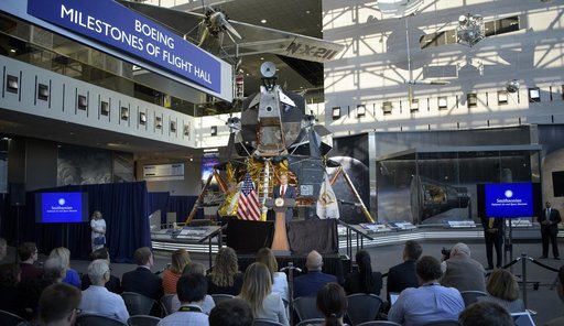 Armstrong Apollo 11 Spacesuit Unveiling