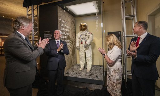 Armstrong Apollo 11 Spacesuit Unveiling