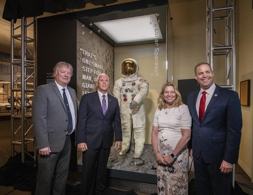Armstrong Apollo 11 Spacesuit Unveiling