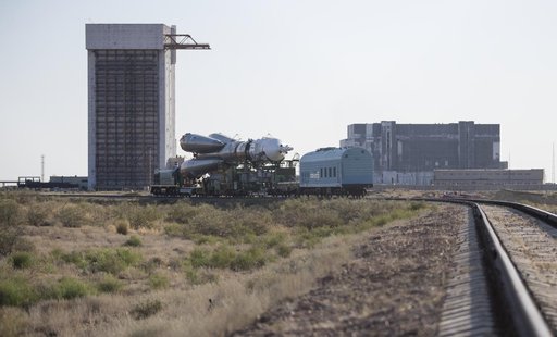 Expedition 60 Soyuz Rollout