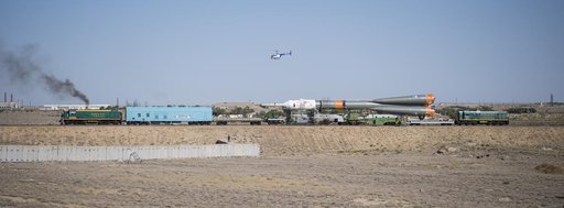 Expedition 60 Soyuz Rollout