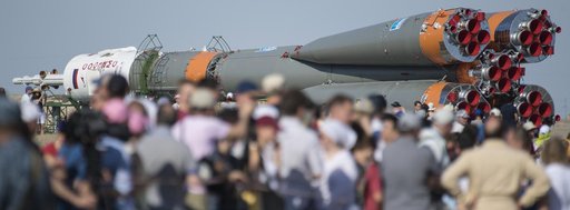 Expedition 60 Soyuz Rollout