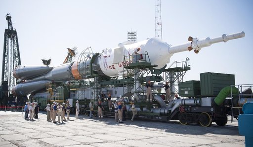 Expedition 60 Soyuz Rollout