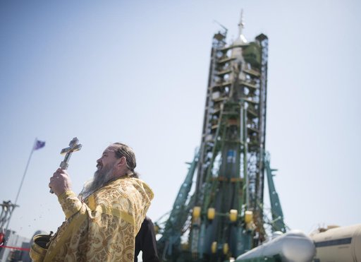 Expedition 60 Soyuz Blessing
