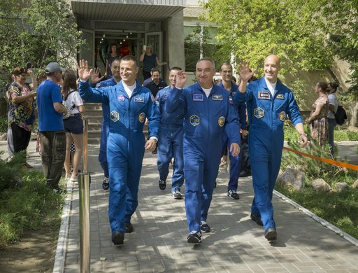Expedition 60 Cosmonaut Hotel Depatrure