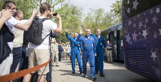 Expedition 60 Cosmonaut Hotel Depatrure