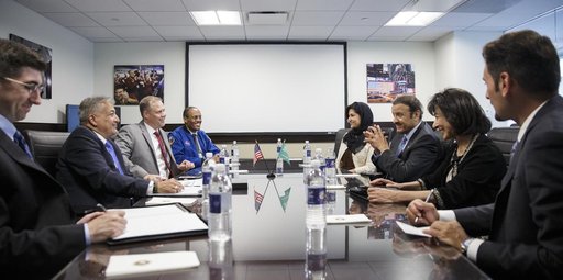 NASA Administrator Meets Saudi Ambassador and Chairman of Saudi Space Commission