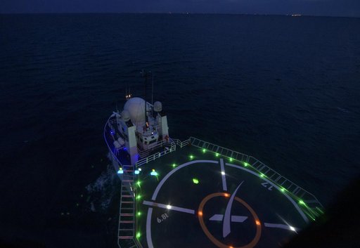 SpaceX Dragon Crew Emergency Evacuation Rehearsal