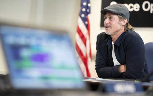 ISS Downlink with Actor Brad Pitt