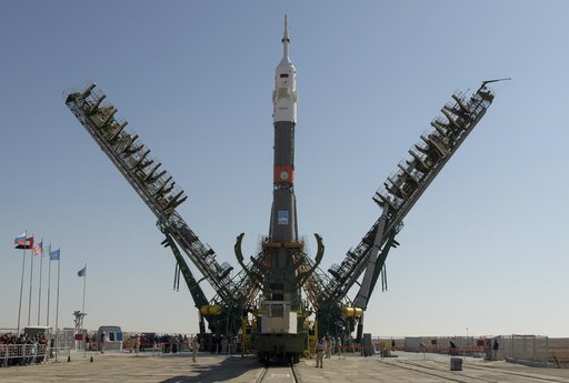 Expedition 61 Soyuz Rollout