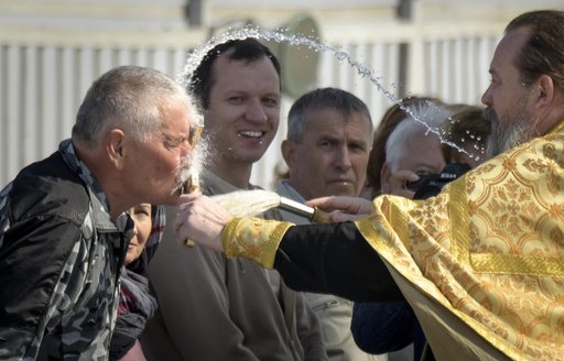 Expedition 61 Soyuz Blessing