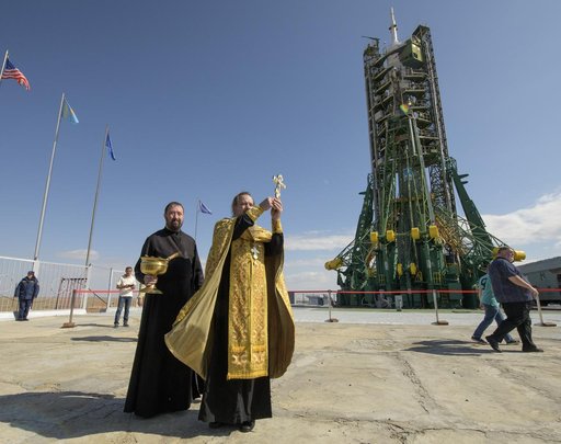 Expedition 61 Soyuz Blessing