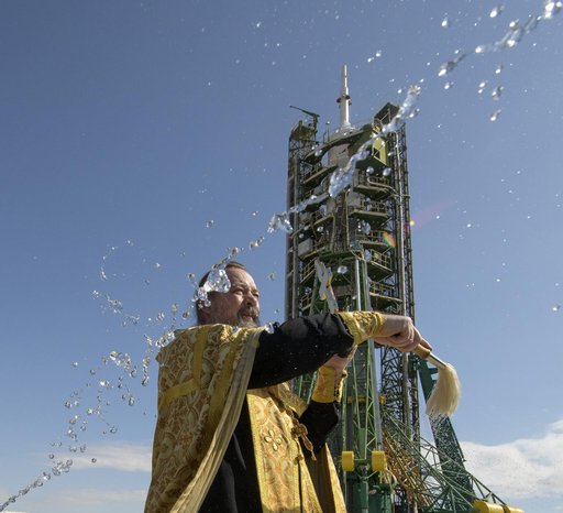 Expedition 61 Soyuz Blessing