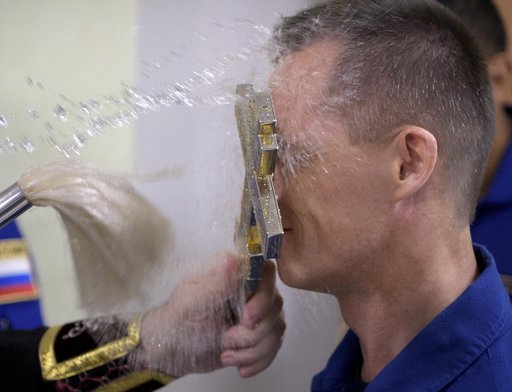 Expedition 61 Crew Blessing