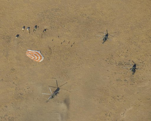 Expedition 60 Soyuz MS-12 Landing