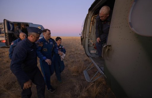 Expedition 60 Soyuz MS-12 Landing