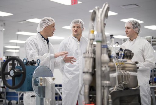 NASA Administrator Visits SpaceX HQ