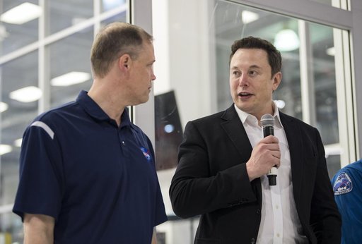 NASA Administrator Visits SpaceX HQ