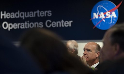 NASA Leadership and Members of Congress watch First All-Woman Sp