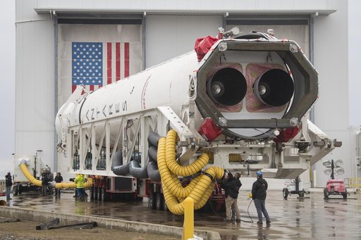 Northrop Grumman Antares CRS-13 Rollout