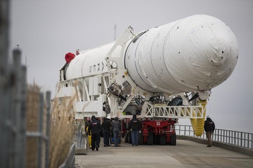 Northrop Grumman Antares CRS-13 Rollout
